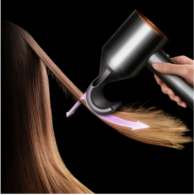 Сешоар Dyson Supersonic HD07, Copper, 1600W, Никел/Мед