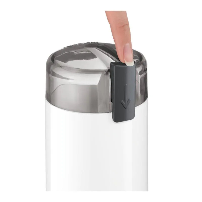 Кафемелачка Bosch TSM6A011W, 180 W, 75 гр, Ножове от инокс, Бял