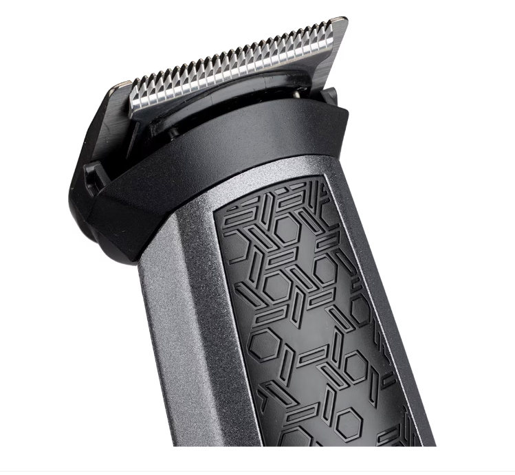 Тример BaByliss MT727E Carbon Titanium 10in1 Multi Trimmer, 10 аксесоара, 3 глави, Работа без батерия до 60 мин.