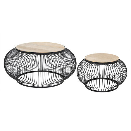 Холна маса atmosphera Esther, Мангово дърво, 2 броя