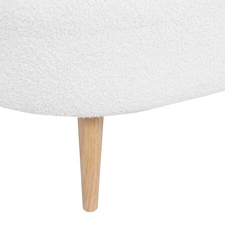 Двуместен диван atmosphera Insi, Букле, 172x75x72 cm