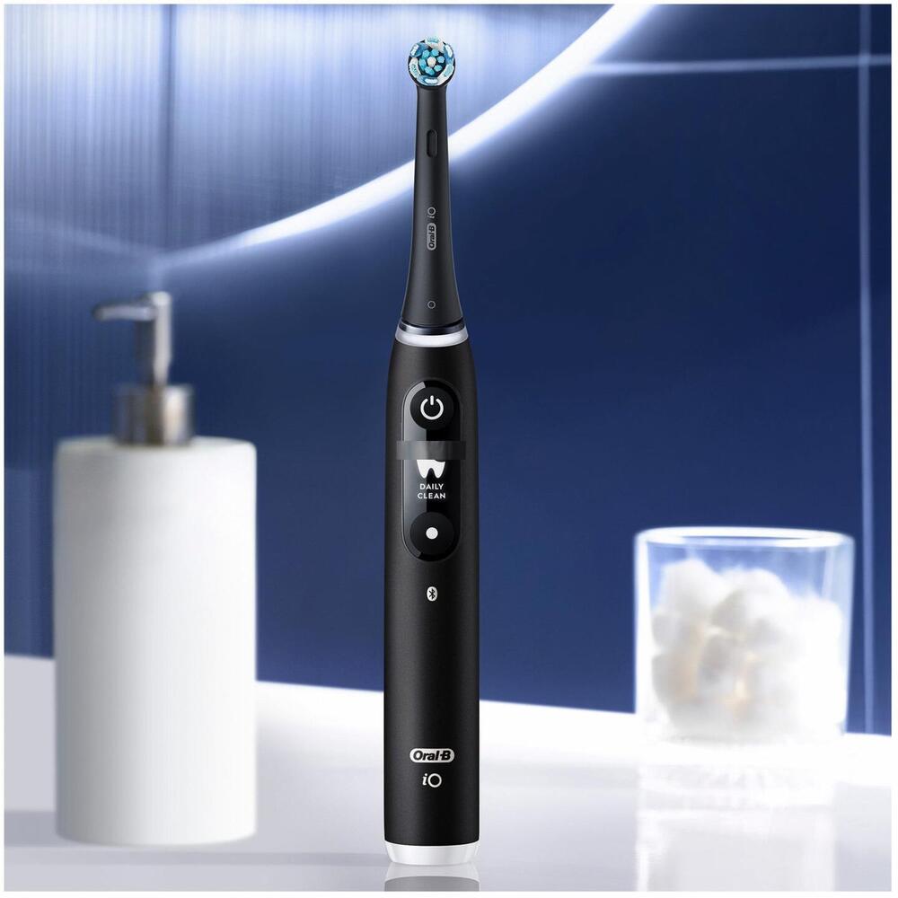 Комплект ел. четки за зъби Oral-B Black Lava 445111 /iO, Черен