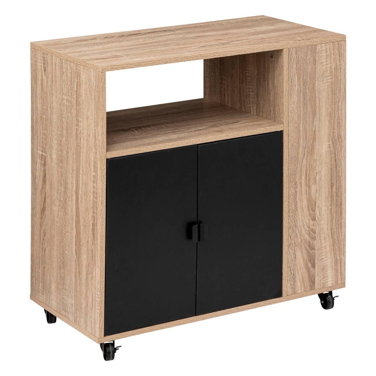 Количка с врати 5five Aliaj, Бежова, 76 cm