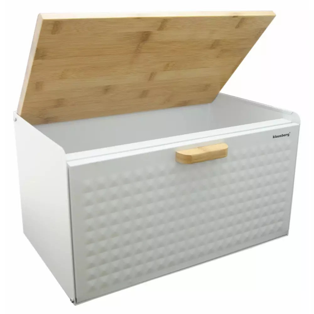 Кутия за хляб Klausberg, Двустранен, Бамбук, 36x24x21 cm