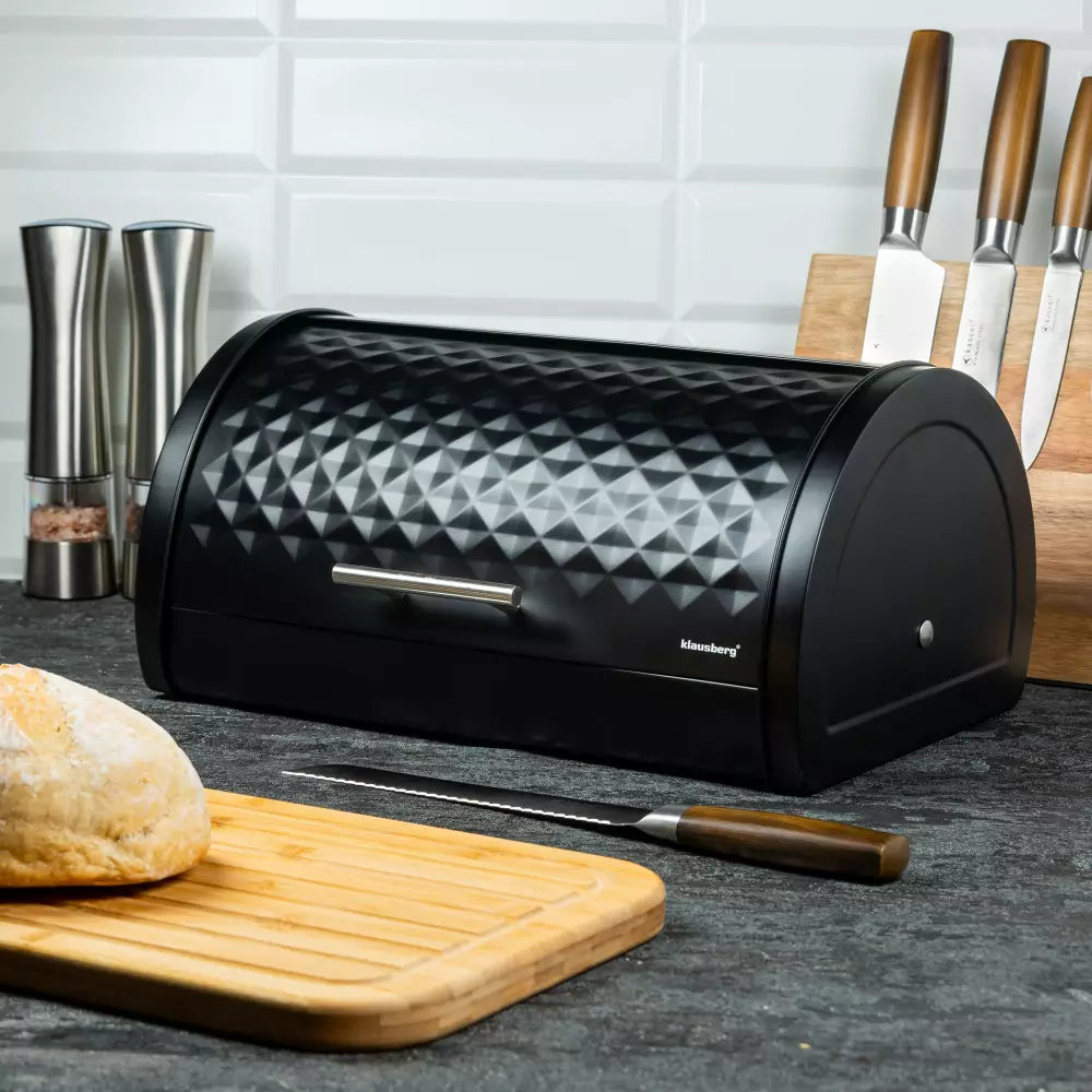 Кутия за хляб Klausberg, Метал, 38x28x19 cm