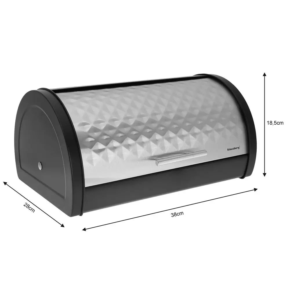 Кутия за хляб Klausberg, Метал, 38x28x19 cm