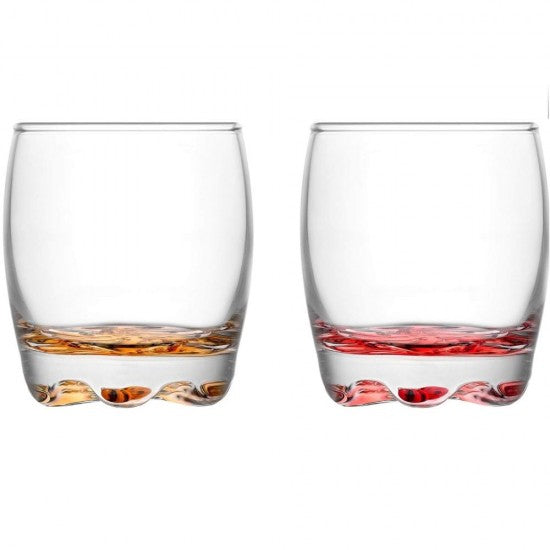 Сет чаши за ликьор LAV Adora, 80 мл, 6 бр, Различни цветове