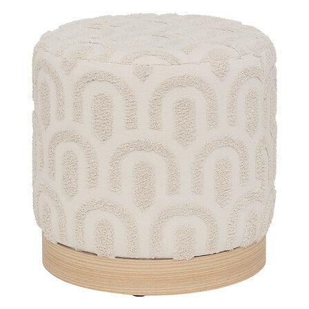 Пуф atmosphera Copas, Бежов, Ø38 см