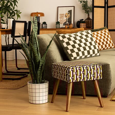 Табуретка atmosphera Chiara, Шенил, 38x38x40 cm