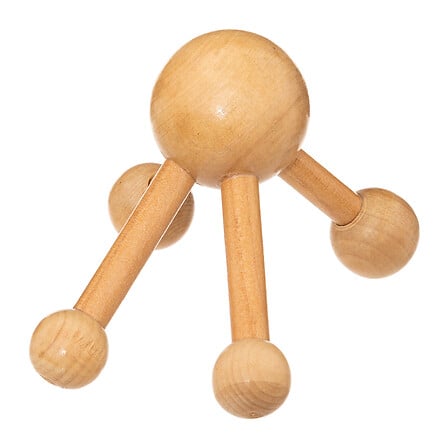 Дървен масажор за тяло 5five, в подаръчна кутия