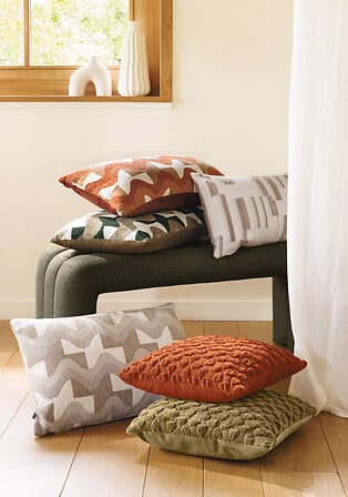 Декоративна възглавница atmosphera Jacquard Chenille, 38x58 cm