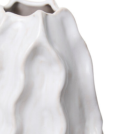 Ваза atmosphera Sandri, 25 cm, Бял, Керамика