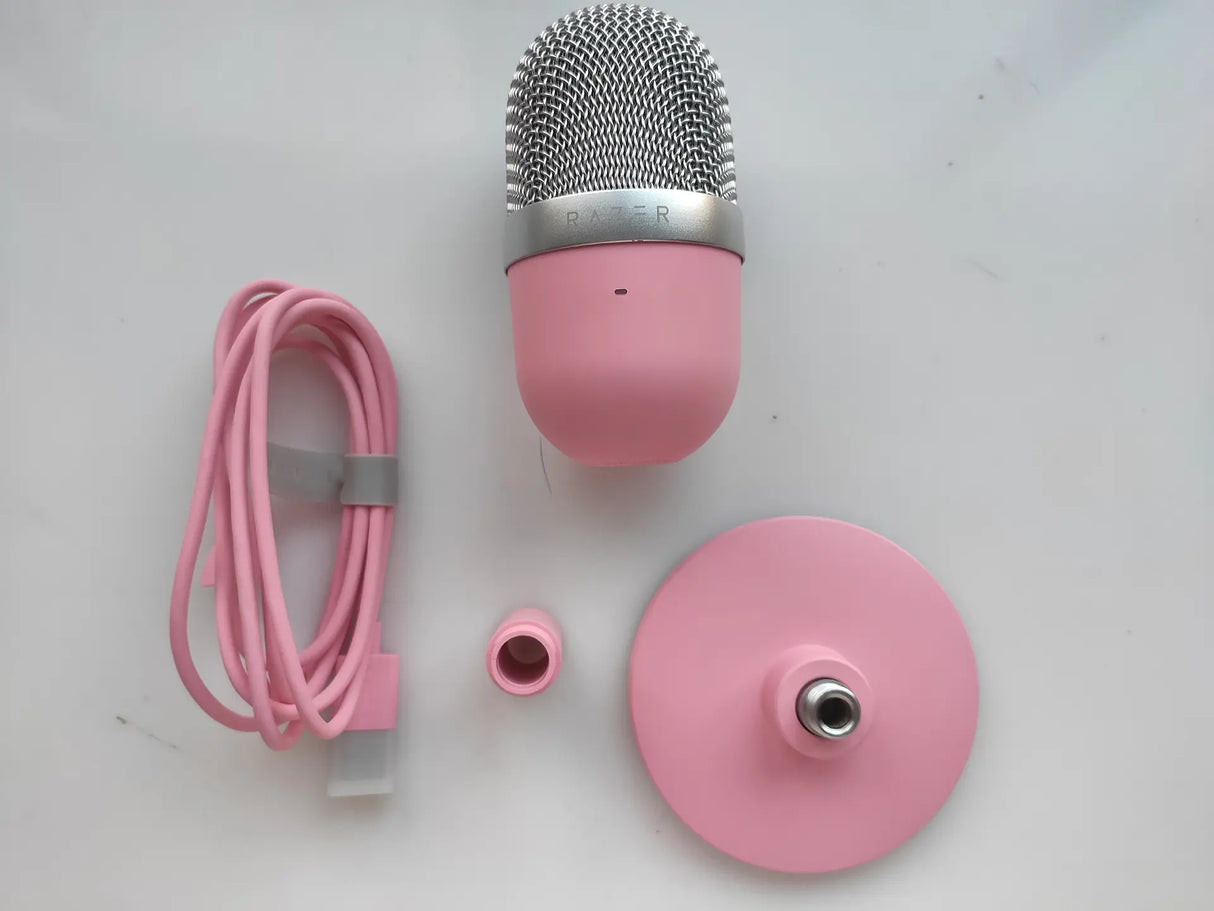 Микрофон Gaming Razer Seiren Mini, Розов Кварц