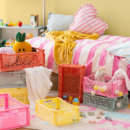 Детска сгъваема щайга Atmosphera Arry, 31x20x11,5 cm