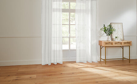 Sheer curtain Mila 140 x 240 cm white