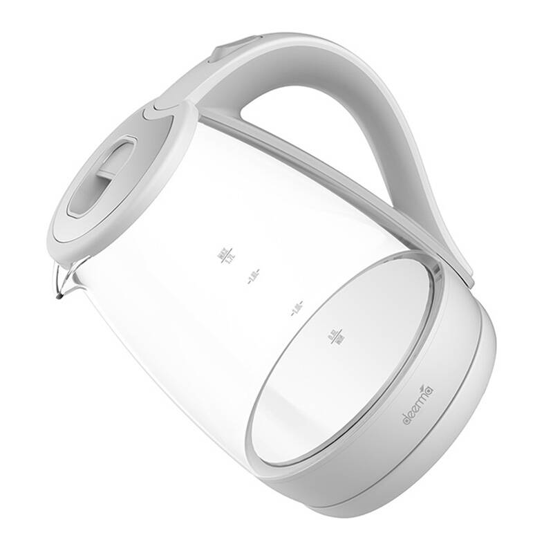 Електрическа кана Deerma SH30W, 2200W, 1.7 L, Бял