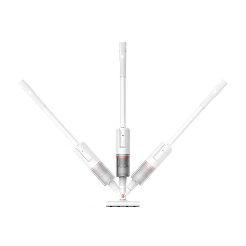 Прахосмукачка Deerma DX888, 600W, Сила на всмукване 15,000Pa, Контейнер 0.45 л, Модулен дизайн, Бял