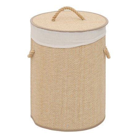 Кош за пране 5five Stemy, Бамбук, 48L, Бежов