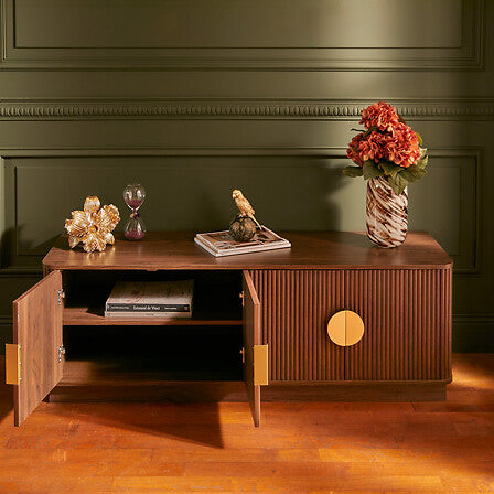 ТВ шкаф atmosphera Wany, 4 врати, 140x40x48 cm, MDF