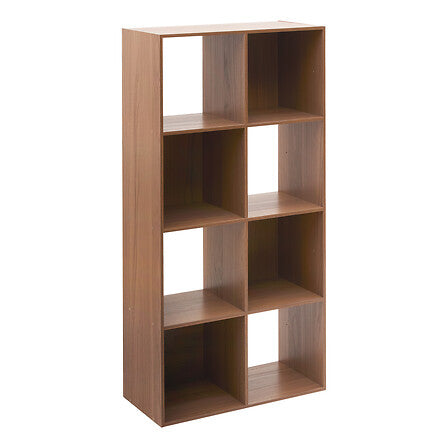 Рафт с 8 отделения 5five Mix'n Modul, Орехов ефект, 134 cm