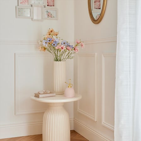 Ваза atmosphera Fernan, Керамика, Раирана, Бяла, 36.5 cm