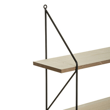 Рафт за стена atmosphera Iris, MDF, Метал, 60x80 cm