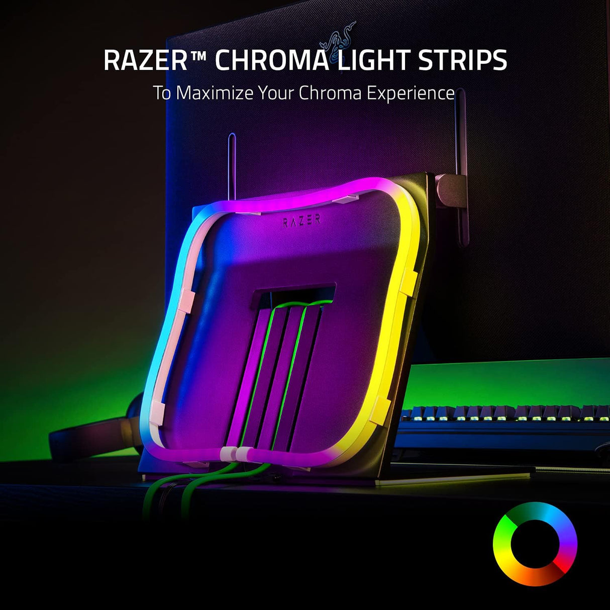 Разширителен комплект Razer Light Strip Chroma RGB, Безжичен