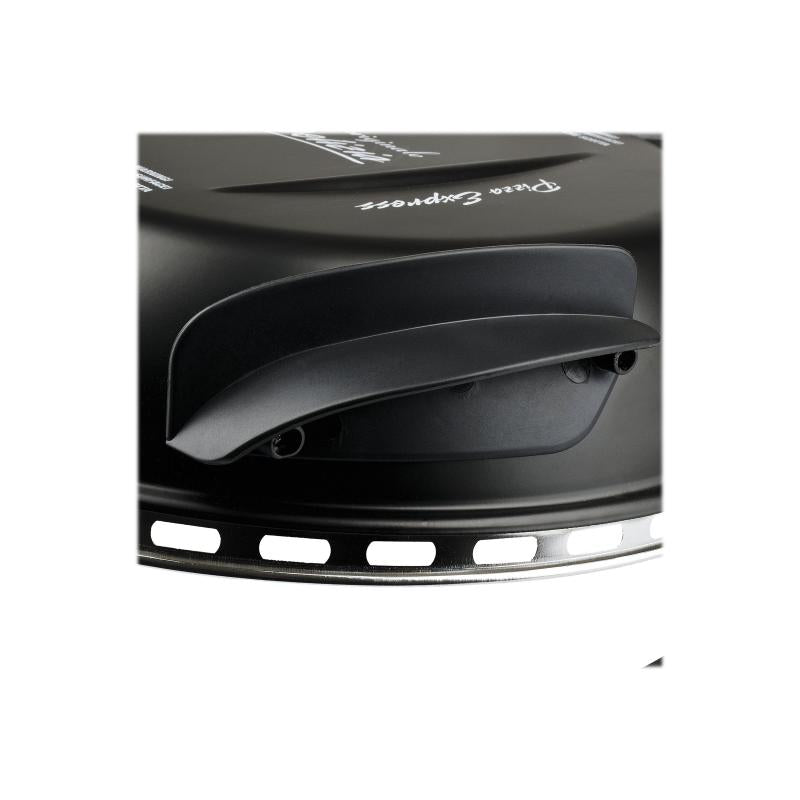 Фурна за пица G3Ferrari Delizia Special, Повърхност за печене от огнеупорен камък, терморегулатор до 390°C и таймер с черен звуков сигнал, Черен