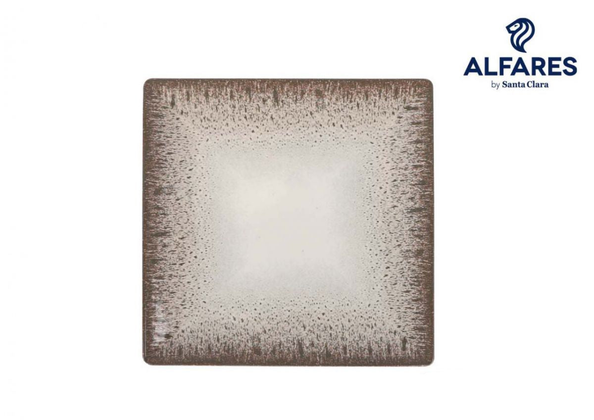 Десертна чиния LA MEDITERRANEA Arena, 18x18 cm, порцелан