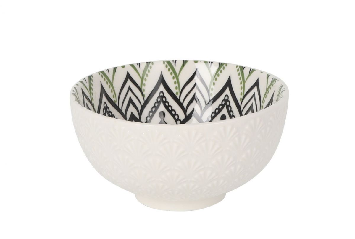 Сет японски купи LA MEDITERRANEA, 11.5x6cm, порцелан, 6 бр