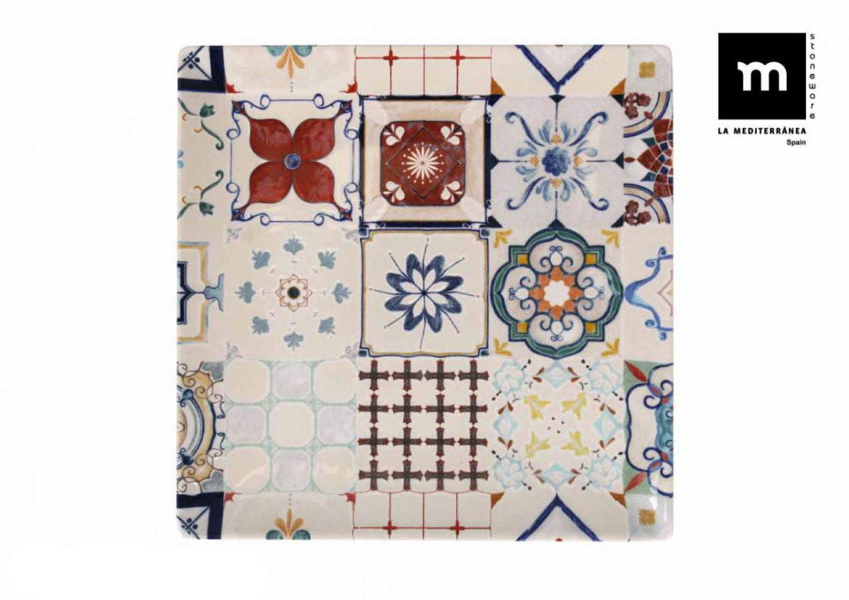 Дълбока чиния LA MEDITERRANEA Lore, 24 cm, порцелан