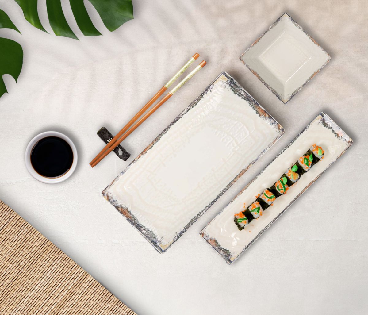 Основна чиния LA MEDITERRANEA Albus, 24x24 cm, порцелан