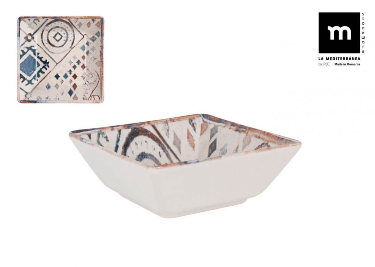 Дълбока купа LA MEDITERRANEA Grecia, 13x13 cm, порцелан