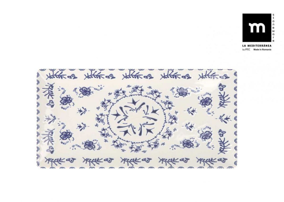 Плато LA MEDITERRANEA Blur, 20x13 cm, Порцелан