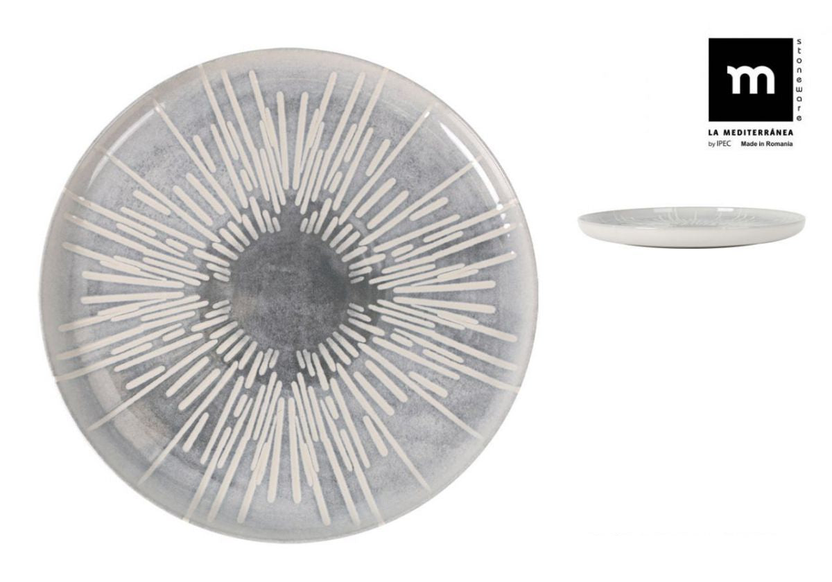 Кръгло плато LA MEDITERRANEA Ivar, 32 cm, порцелан