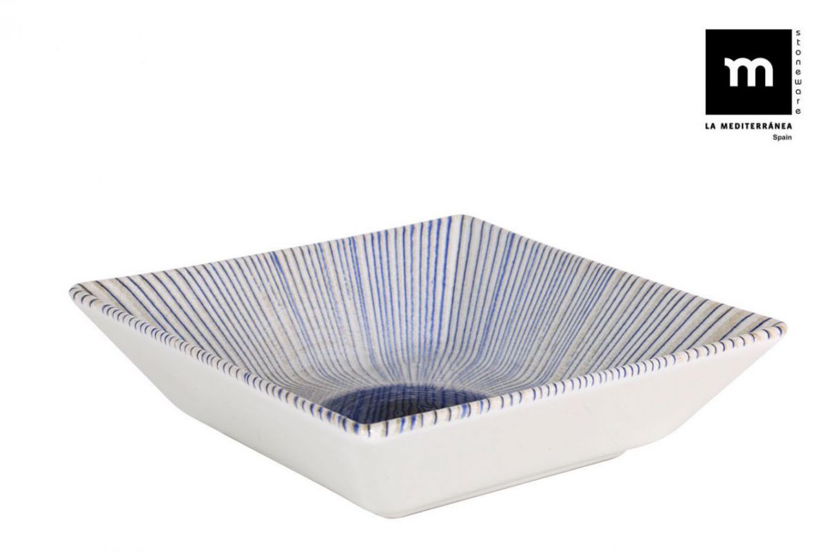 Дълбока купа LA MEDITERRANEA Irys, 18x18 cm, порцелан
