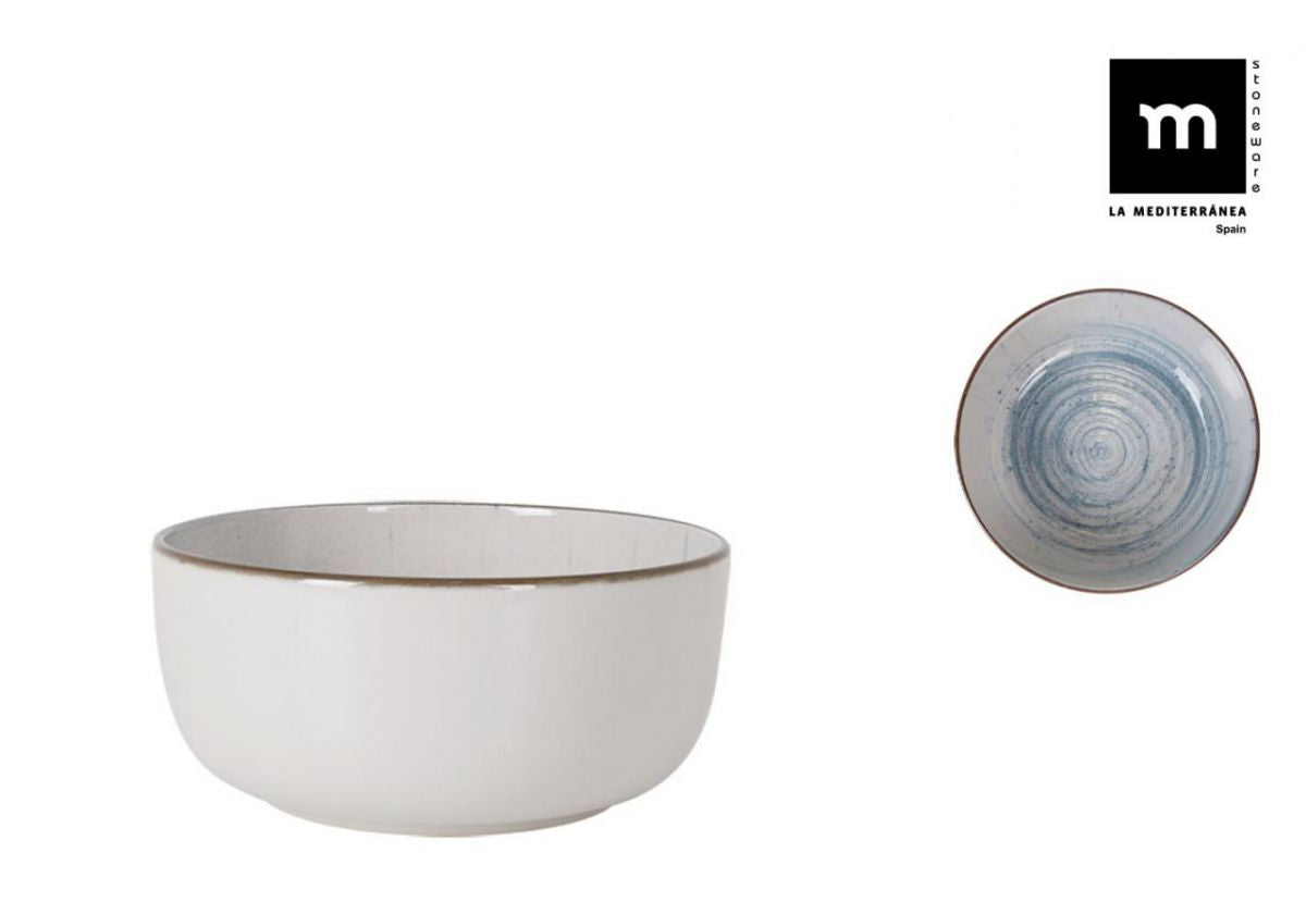 Дълбока купа LA MEDITERRANEA Swirl, 14.5 cm, порцелан