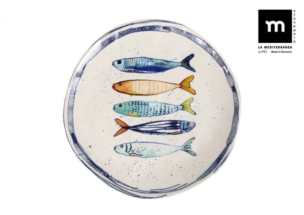 Основна чиния LA MEDITERRANEA Peixe, 26 cm, порцелан