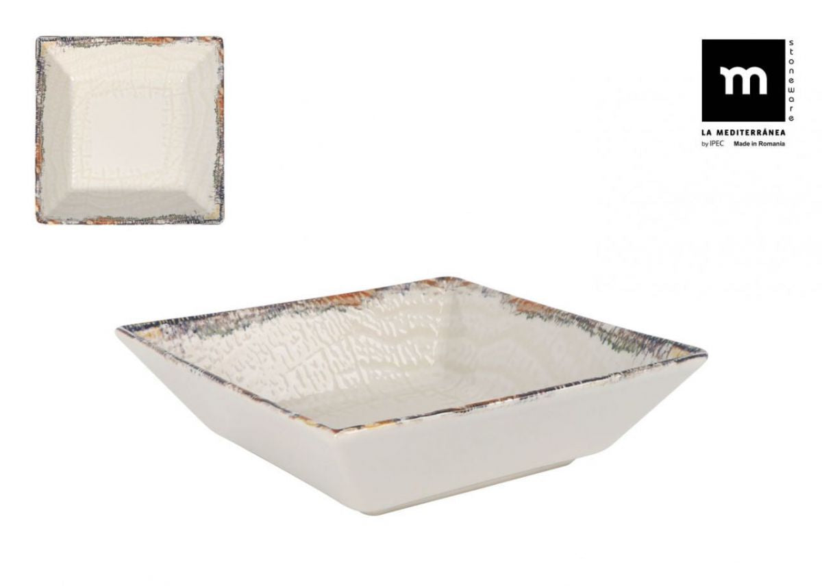 Дълбока купа LA MEDITERRANEA Albus, 18x18 cm, порцелан