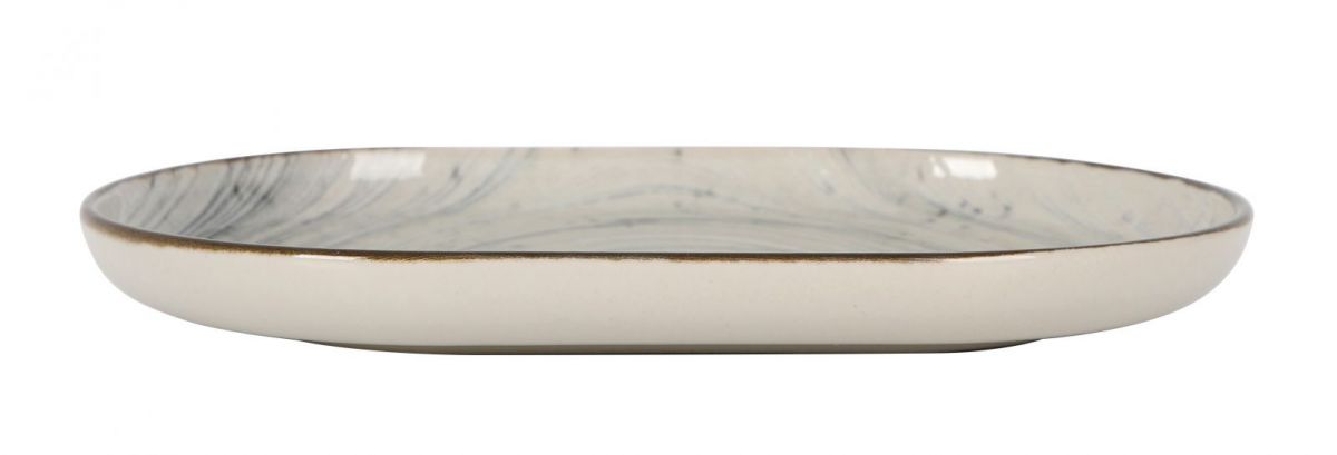Плато овал LA MEDITERRANEA Vortex, 20x13 cm, порцелан
