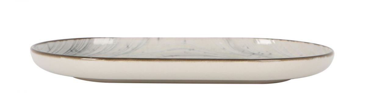 Плато овал LA MEDITERRANEA Vortex, 25x15 cm, порцелан