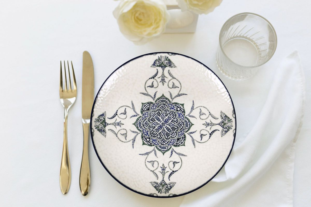 Десертна чиния LA MEDITERRANEA Rosetta, 20 cm, порцелан
