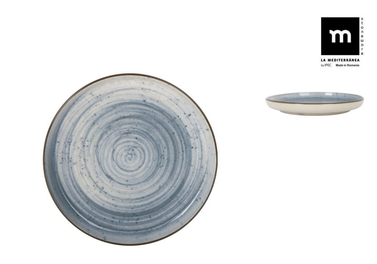 Десертна чиния LA MEDITERRANEA Swirl, 16 cm, порцелан