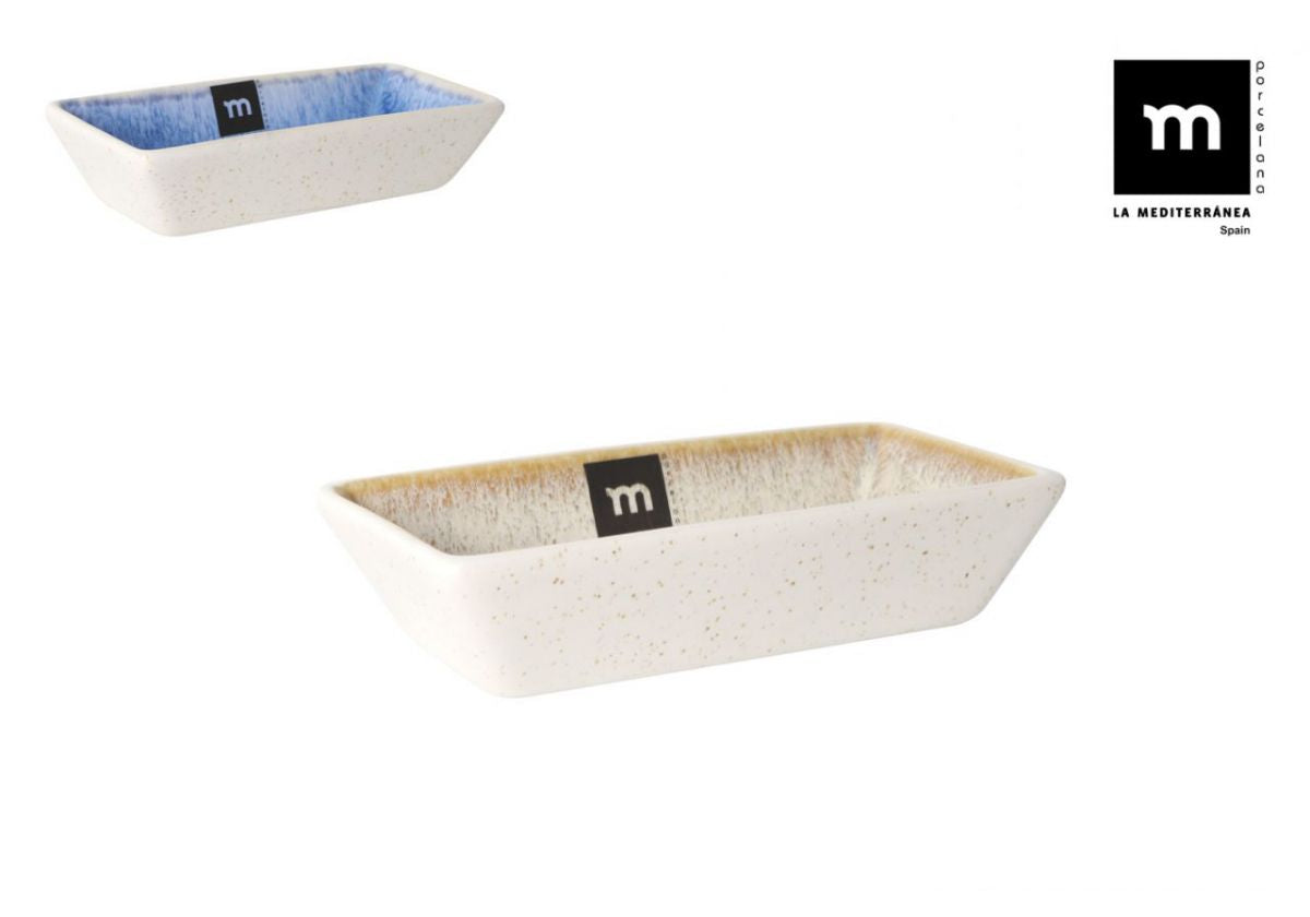 Сет купа LA MEDITERRANEA Itchy, 14х7х3 cm, Порцелан, 2бр