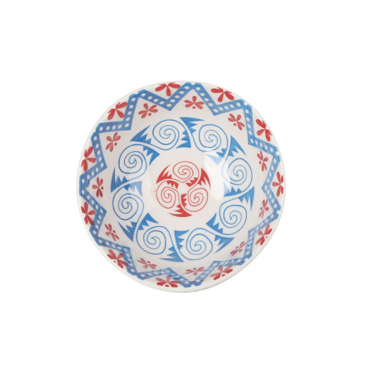 Сет японски купи LA MEDITERRANEA, 11.5x6cm, порцелан, 6 бр