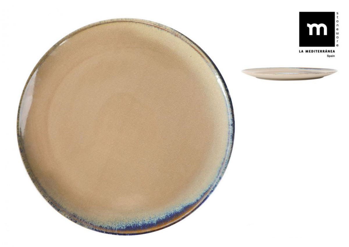 Кръгло плато LA MEDITERRANEA Cies, 33 cm, порцелан