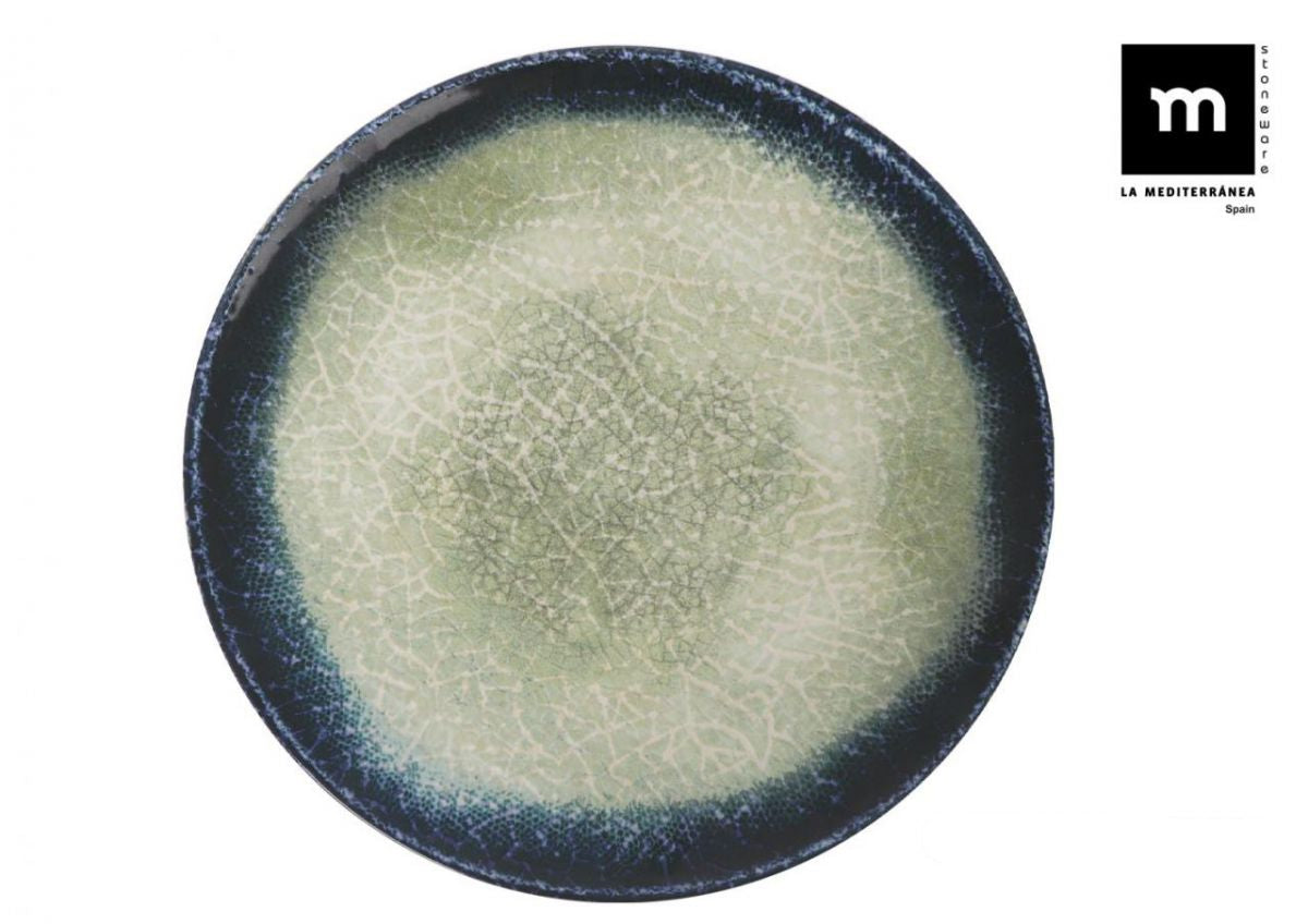 Кръгло плато LA MEDITERRANEA Olaf, 33 cm, порцелан