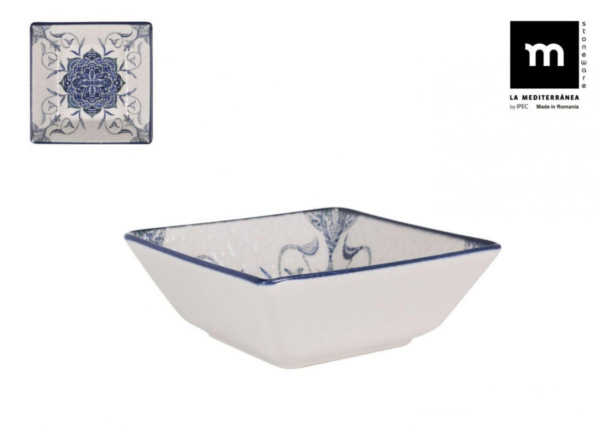 Дълбока купа LA MEDITERRANEA Rosetta, 13x13 cm, порцелан