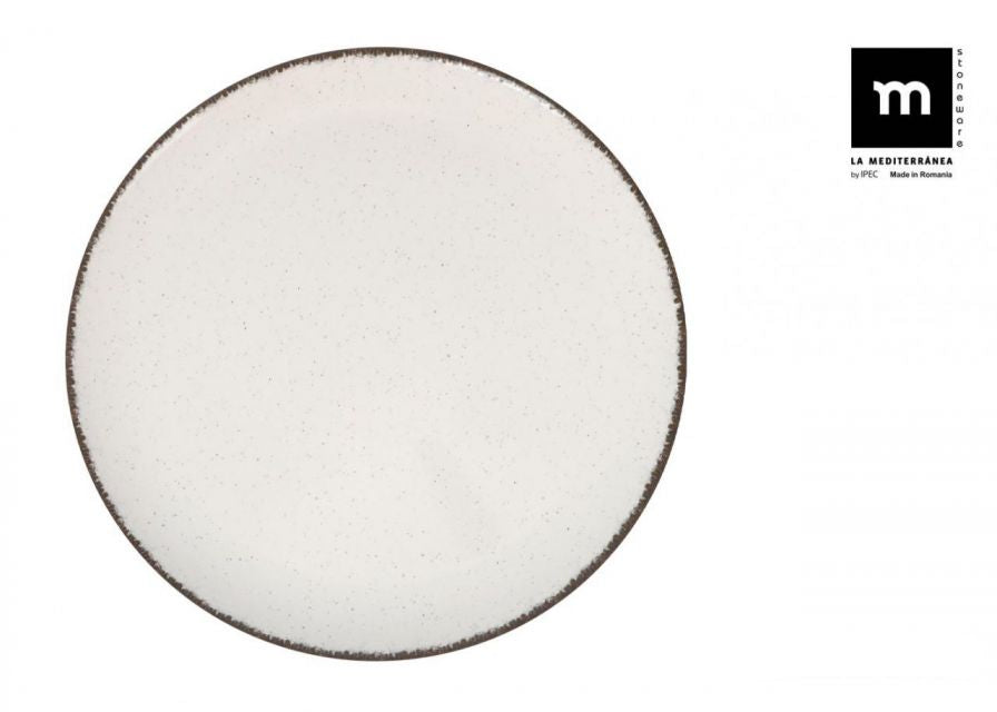 Кръгло плато LA MEDITERRANEA Anllo, 33 cm, порцелан
