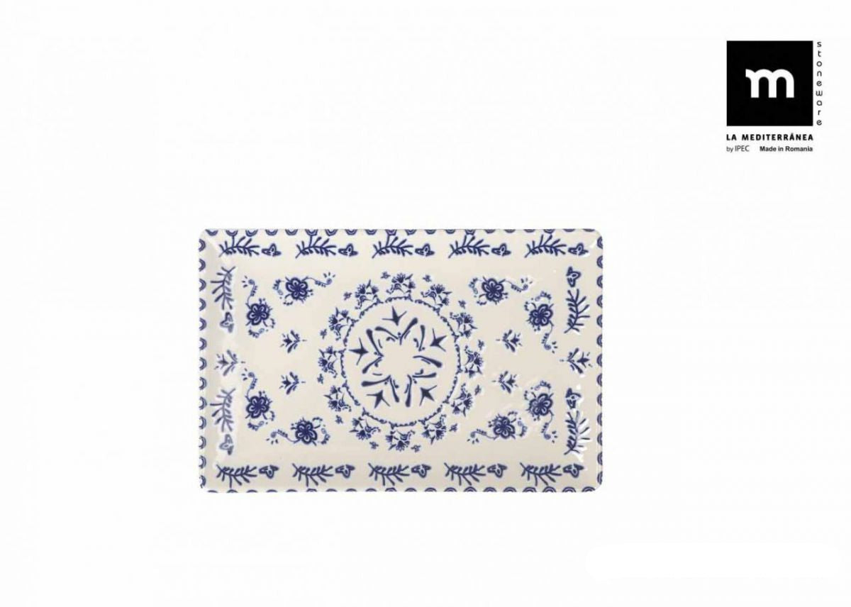 Плато LA MEDITERRANEA Blur, 20x13 cm, Порцелан